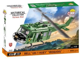 COBI 2423 Historical Collection Vietnam War Wojna w Wietnamie Helikopter Bell UH-1 Huey Iroquois 656 klocków
