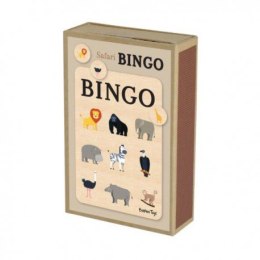Bingo dla dzieci, gra planszowa, safari BARBO TOYS