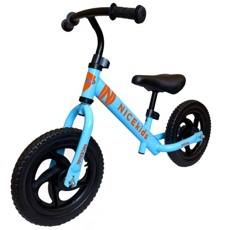 Rowerek biegowy 12' NICEkids BLUE ORANGE 2133