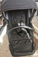 Nico Bebetto - siedzisko wózka dziecięcego - 04 całe czarne (brak brązowych dodatków)