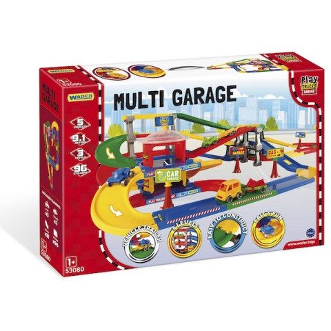 WADER 53080 PLAY TRACKS GARAGE Parking wielopoziomowy