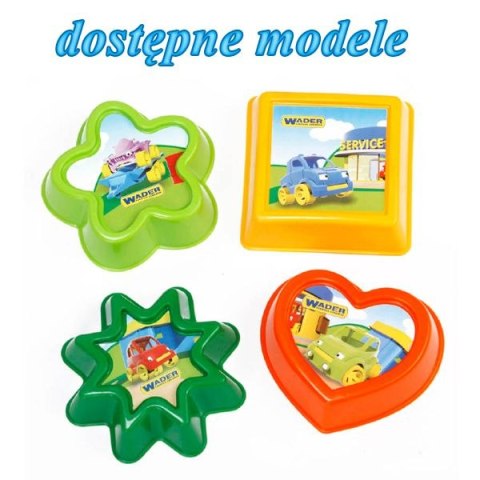 WADER 75042 Happy Summer - Kpl. do piasku z IML 7 el. - 2 rodzaje