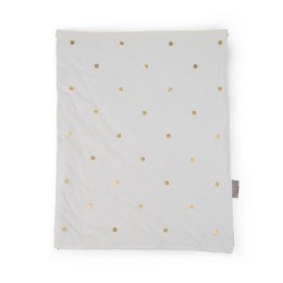 Childhome Kocyk 80 x 100 cm Jersey Gold dots