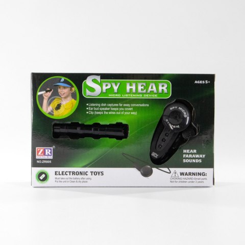 Zestaw szpiega z mikrosłuchawką
