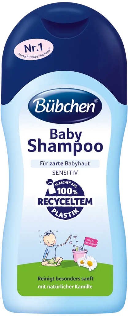 BUBCHEN 18000010 Szampon dla niemowląt KINDER bez mikroplastiku 200ml