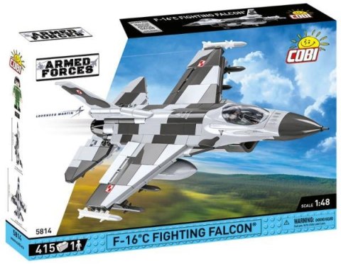 COBI 5814 Armed Forces Samolot F-16C Fighting Falcon 415 klocków