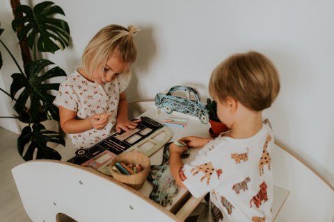 MILIN Tabliczka Retro Autobus