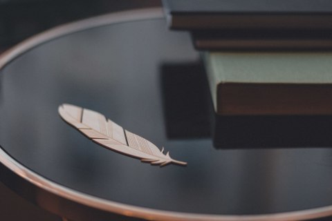 MILIN Zakładka piórko