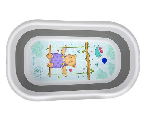 MILLY MALLY Wanienka składana Aqua grey