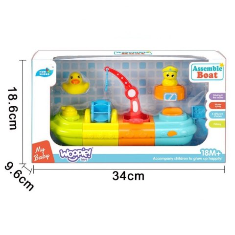 WOOPIE BABY Zabawka Wodna do Kąpieli Statek