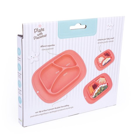 GILIGUMS GG 50259 Talerzyk z podkładką koralowy