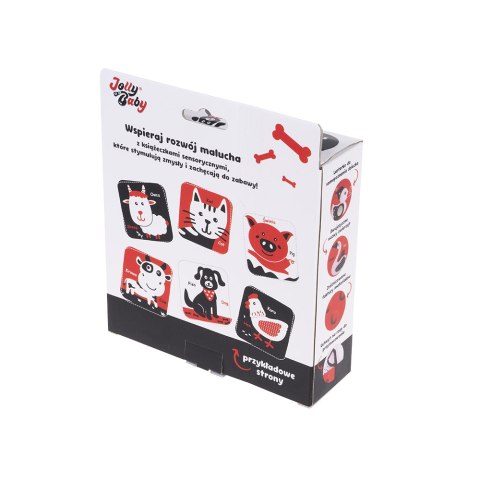 JOLLYBABY JB 80568(1) Książeczka Farma sensory