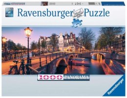 Puzzle 1000el Panorama Amsterdamu 167524 RAVENSBURGER