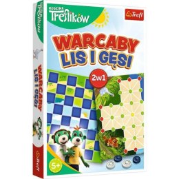 Warcaby Lis i Gęsi - Rodzina Treflików 02301 Trefl
