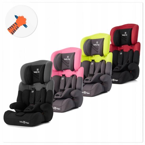 BABYTIGER Fotelik samochodowy 9-36 MALI grey