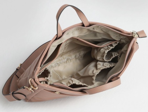 ELEN LUX JOISSY torba dla mamy oraz organizer do wózka w jednym - Camel