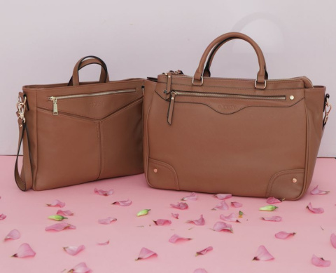 ELEN LUX JOISSY torba dla mamy oraz organizer do wózka w jednym - Camel