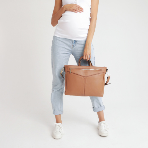 ELEN LUX JOISSY torba dla mamy oraz organizer do wózka w jednym - Camel