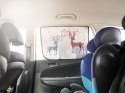 Osłona Zaslona szyby do auta kurtyna magnetyczna przeciwsłoneczna jelenie