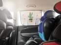 Osłona Zaslona szyby do auta kurtyna magnetyczna przeciwsłoneczna kaktus