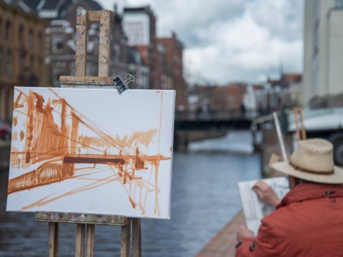 Płótno malarskie podobrazie do malowania gruntowane 40x50cm