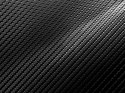 Folia odcinek carbon 4D czarna 1,52x0,5m