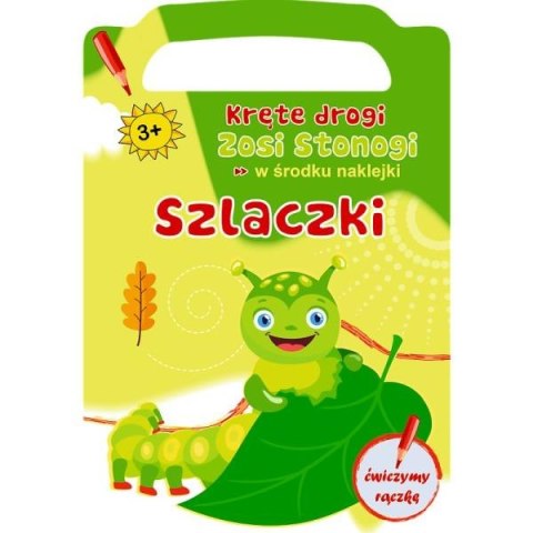 PROMO Kręte drogi Zosi Stonogi. Ćwiczenia ręki. Szlaczki KS66775 Trefl