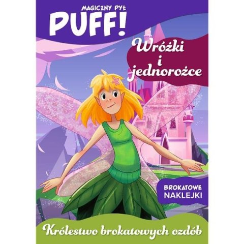 PROMO PUFF! Magiczny pył. Królestwo brokatowych ozdób. Wróżki i jednorożce KS68168 Trefl