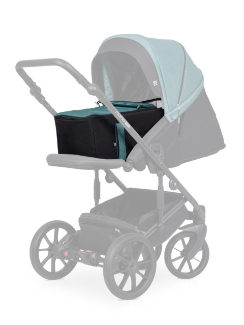 Riko NUNO PRO 2w1 Wózek wielofunkcyjny z miękką gondolą do 22 kg - 02 Lagoon