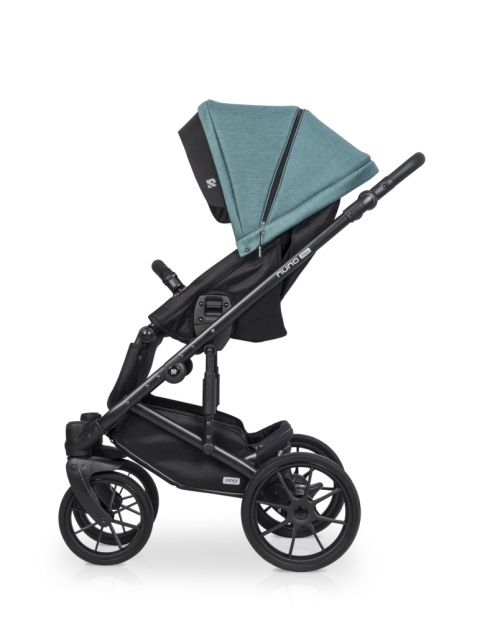 Riko NUNO PRO 2w1 Wózek wielofunkcyjny z miękką gondolą do 22 kg - 02 Lagoon