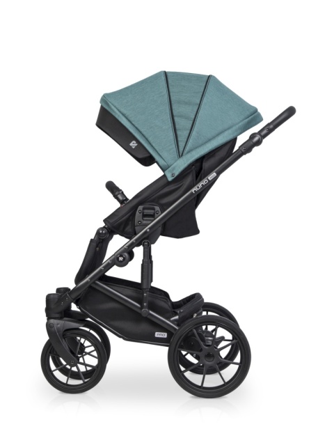 Riko NUNO PRO 2w1 Wózek wielofunkcyjny z miękką gondolą do 22 kg - 02 Lagoon