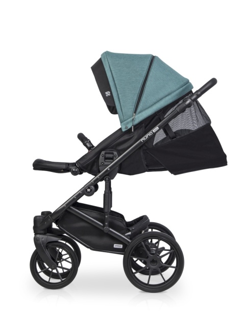 Riko NUNO PRO 2w1 Wózek wielofunkcyjny z miękką gondolą do 22 kg - 02 Lagoon