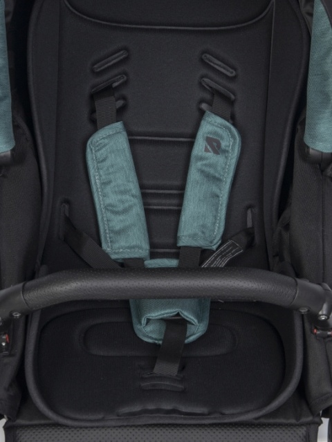 Riko NUNO PRO 2w1 Wózek wielofunkcyjny z miękką gondolą do 22 kg - 02 Lagoon