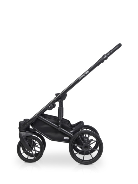 Riko NUNO PRO 2w1 Wózek wielofunkcyjny z miękką gondolą do 22 kg - 04 Titanium