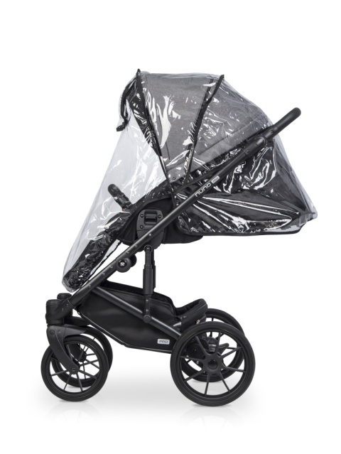 Riko NUNO PRO 2w1 Wózek wielofunkcyjny z miękką gondolą do 22 kg - 04 Titanium