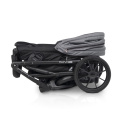 Riko NUNO PRO 2w1 Wózek wielofunkcyjny z miękką gondolą do 22 kg - 04 Titanium