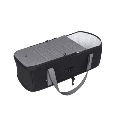 Riko NUNO PRO 2w1 Wózek wielofunkcyjny z miękką gondolą do 22 kg - 04 Titanium