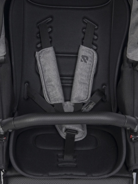 Riko NUNO PRO 2w1 Wózek wielofunkcyjny z miękką gondolą do 22 kg - 04 Titanium