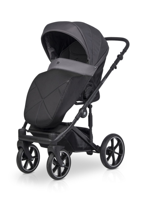 Riko TREX 3w1 Wózek wielofunkcyjny z fotelikiem 0-13 kg - 01 Anthracite