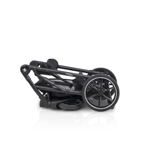 Riko TREX 3w1 Wózek wielofunkcyjny z fotelikiem 0-13 kg - 03 Energy Pink