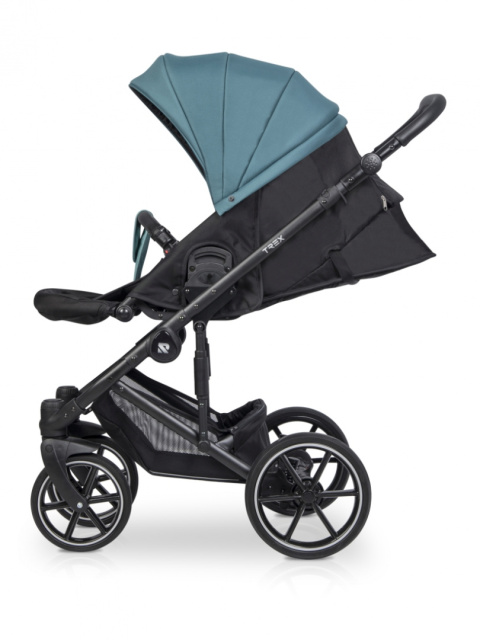 Riko TREX 3w1 Wózek wielofunkcyjny z fotelikiem 0-13 kg - 04 Lagoon