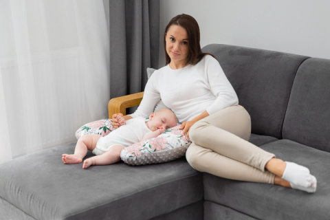 Rogal Minky do karmienia Sensillo - SZARE SERCA