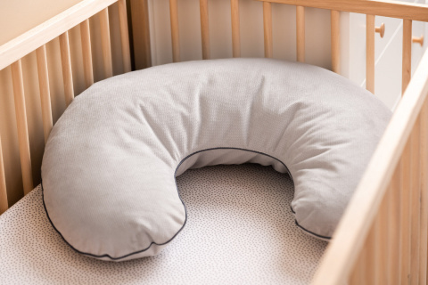 Rogal do karmienia Velvet Sensillo - Szary