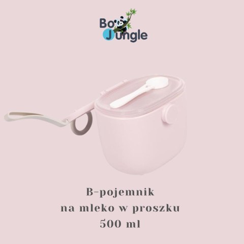 B-Pojemnik na mleko w proszku 500 ml PINK