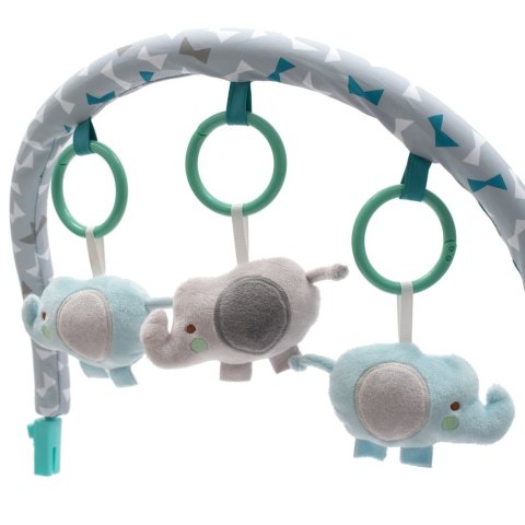 BABY MIX 32549 Leżaczek multifunkcyjny z wibracją niebieski