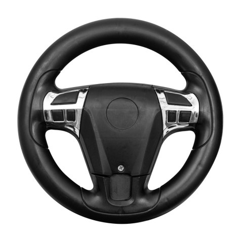 BABY MIX 45832 Dziecięcy jeździk z dźwiękiem RACER czarny