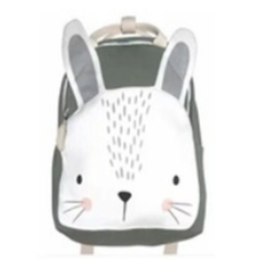 Plecak przedszkolaka plecak dla dziecka królik szary