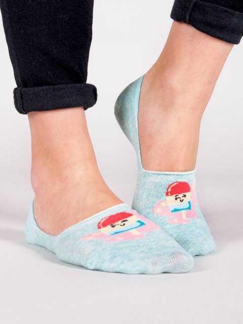 SCORPIO SKB-0044 Stopki niskie dziewczęce bawełniane 31-34