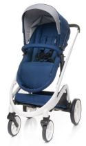 COSMO 2w1 4Baby wózek wielofunkcyjny + Adaptery do fotelików Maxi Cosi - Navy Blue