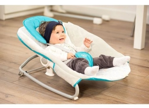 KinderKraft GINO Bujaczek huśtawka leżaczek 0-9 kg